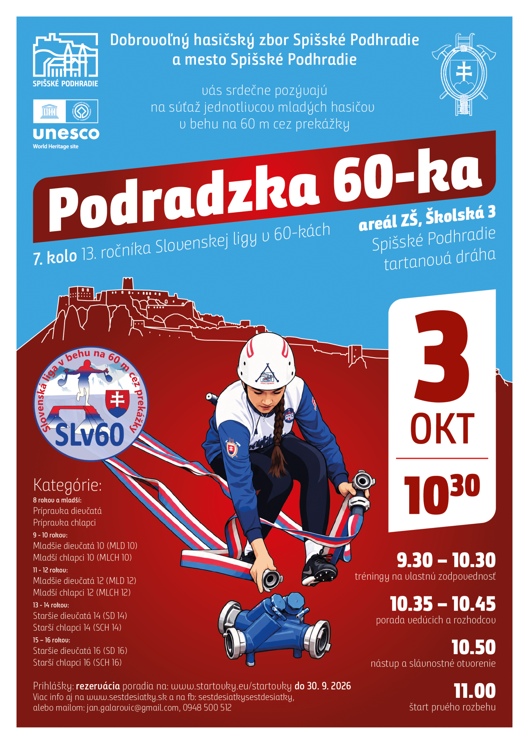 7. kolo SLv60 – Podradzka 60-ka – 3.10.2026 7. kolo SLv60 – Podradzka 60-ka – 3.10.2026